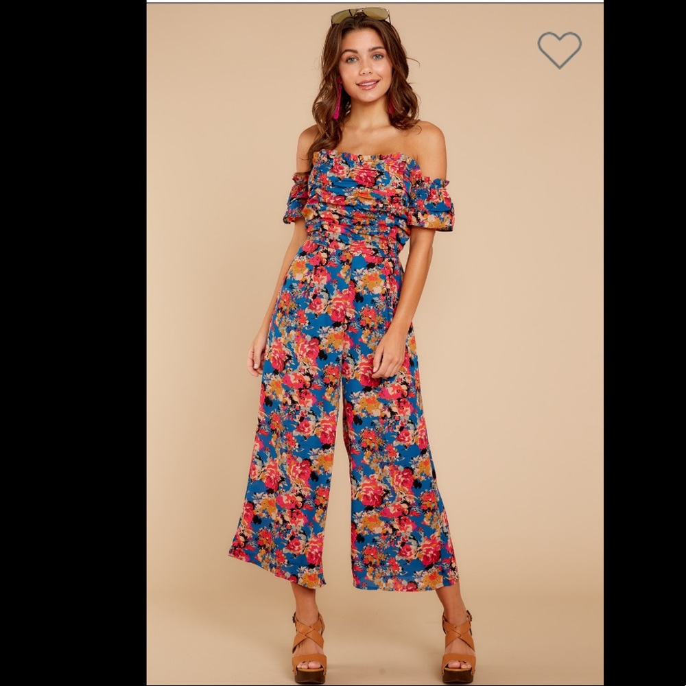 Floral jumpsuit